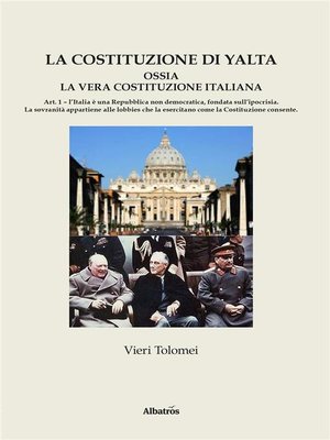 cover image of La Costituzione di Yalta
